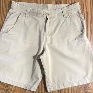 North Face Khaki Shorts 34 waist